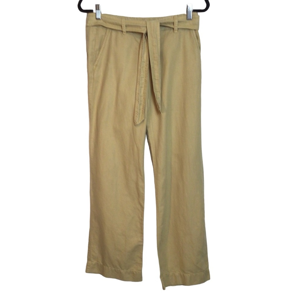 J Crew City Fit Tie Waist Trouser Size 0
